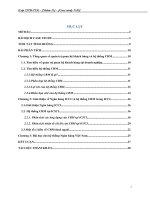 Tiểu luận hệ thống thông tin quản trị QUẢN TRỊ QUAN HỆ KHÁCH HÀNG(CRM) TRONG NGÂN HÀNG TÌNH HUỐNG CỦA NGÂN HÀNG ICICI