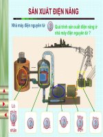 Bài 32: Vai trò của điện năng trong sản xuất và đời sống