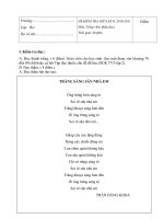 Đề kiểm tra giữa kì II - Lớp 3