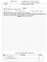 DE KT TOAN  8 MA TRAN MOI