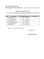 danh sach hs tham gia thi tim hieu lich su doan doiva tap huan trong doi