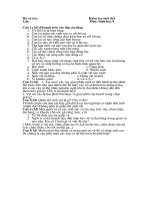 đe kiem tra giua ki 2 sinh 9 hay