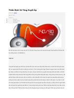 Thiền Định Và Tăng Huyết Áp