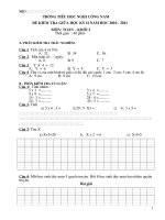 de kiem tra giua ki 2 toan