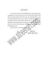 luận  văn kỹ thuật dệt may Triển khai sản xuất mộ mã hàng vào sản xuất trên dây chuyền