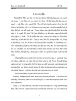 luận  văn kỹ thuật dệt may Quá trình hình thành và phát triển của nhà máy chỉ khâu HN