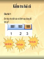 Bài 6: Trình bày chữ đậm, nghiêng