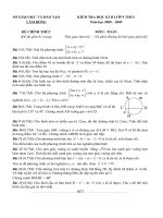 ĐỀ THI HKII TOÁN 9 LÂM ĐỒNG