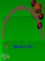 Tiết 23 Nam châm vĩnh cửu ( vật lí 9)