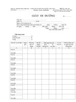 Mẩu Giấy đi đường