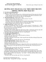 Trò chơi truyền thống trong Hội trại