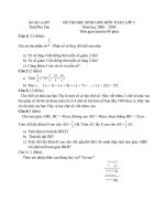 Đề thi HSG toán 5 tỉnh Phú Thọ