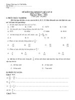 DE THI  TV GHKII LOP 4 nam 2011