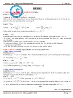 BỘ ĐỀ ÔN THI HỌC KÌ I