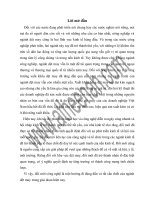 luận  văn kỹ thuật dệt may Giải pháp đổi mới công nghệ trong ngành công nghiệp dệt may