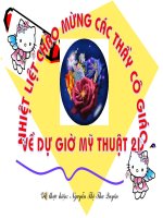 Bai 15 Ve cac co-bai du thi GVG cap tinh