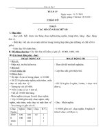 GIÁO ÁN TUẦN 27 LỚP 3