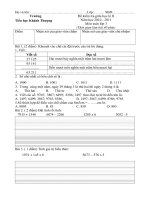 Bai Kiem Tra toan giua ki II