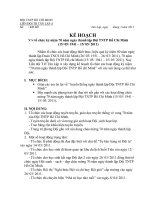 ke hoach to chuc 70 nam ngay thanh lap doi TNTP HCM. truong TH Tan Lap A