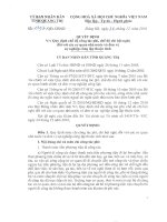 CHẾ ĐỘ CÔNG TÁC PHÍ (Mới)