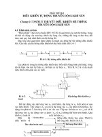 Chương 6: CƠ SỞ LÝ THUYẾT ĐIỀU KHIỂN HỆ THỐNG TRUYỀN ĐỘNG KHÍ NÉN
