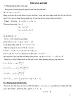 chuyên đề dãy phân số theo quy luật  ôn thi đại học