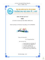 Tiểu luận An toàn và bảo mật hệ thống thông tin Đánh Cắp Thông Tin Tài Khoản Trong Mạng LAN Và INTERNET