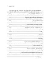 báo cáo thực tập Chính sách thu hút nguồn nhân lực chất lượng cao tại công ty cổ phần công nghệ cao Nam Việt