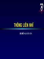 Bài giảng thông liên nhĩ, BS Đỗ Nguyên Tín