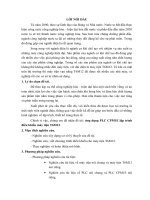 Ứng dụng PLC CPM1E lập trình điều khiển máy tiện T6M12