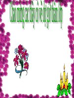 Bài 1 : Nhận biết ánh sáng