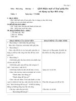 Thủ công khối 1 cả năm