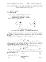 CHƯƠNG 1: PHÂN TÍCH VÀ TÍNH TOÁN CÁC THÔNG SỐ CƠ BẢN TRONG HỆ THỐNG TRUYỀN ĐỘNG THỦY LỰC