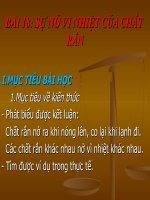 bài 18: Sự nở vì nhiệt của chất răn