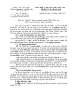 Công văn v/v Xét tặng Kỷ niệm chương năm 2011