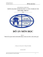 Thiết kế bộ nguồn chỉnh lưuđiều khiển động cơ điện có đảo chiều