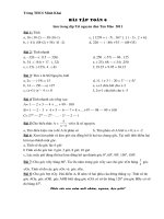 bài tập tết 2011