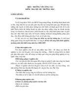 HIỆU TRƯỞNG VỚI CÔNG TÁC KIỂM TRA NỘI BỘ