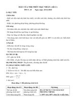 Dau cua nhi thuc bac nhat