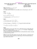 De-thi-thu-dai-hoc-2011Trường THPT Thị xã Quảng Trị