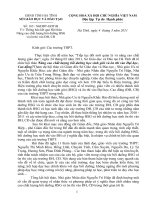 THÔNG BÁO HỘI THẢO NÂNG CAO CHẤT LƯỢNG BD HSG - ÔN THI ĐH- CĐ