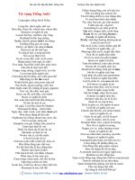 Bài Thơ Từ Vựng Tiếng Anh