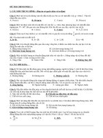 ĐỀ THI CHINH PHỤC-1