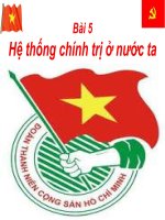 Bài 5 Lí luận chính trị Đoàn Viên Thanh niên