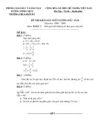 de&dap-an KSCL dau nam 2008-2009