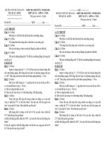 Đề kiểm tra vật lí lớp 10 có lời giải