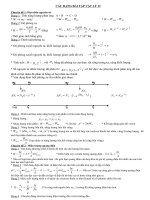 Phân dạng bài tập VL 12+PP giải