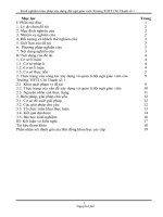 KINH NGHIỆM: CÁC BIỆN PHÁP XÂY DỰNG ĐỘI NGŨ GIÁO VIÊN TRƯỜNG THTT CHÍ THẠNH SỐ 1