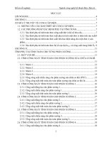 Thiết kế hệ thống cung cấp điện cho nhà máy xi măng