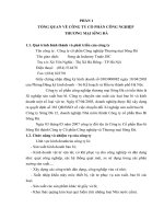 Công tác kế toán tại công ty cổ phần công nghiệp thương mại Sông Đà